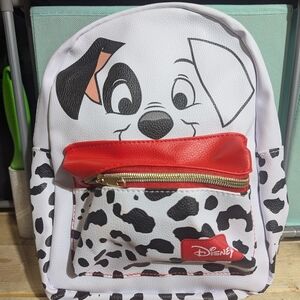 Disney Dalmatian Kids Backpack - White and Red
